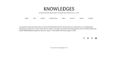 Desktop Screenshot of knowledges.org